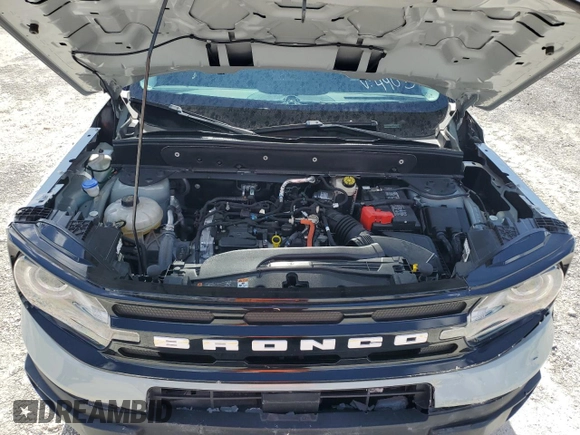 2023 Ford Bronco Sport Outer Banks с VIN 3FMCR9C65PRD14403, выставлен на аукционе Copart как лот 61212675 с пробегом 7 076 миль миль и Списание • Salvage title. История ставок и продаж доступна на DreamBid. Изображение 12.