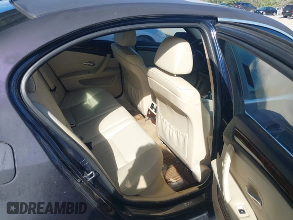2008 BMW 5 Series 528i with VIN WBANU53568CT03323, listed as a IAAI auction lot 41646549 with Not Provided miles and . Bid and sale history available at carsss.com. Image 8.