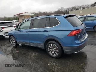 2019 Volkswagen Tiguan SE with VIN 3VV2B7AX9KM183777, listed as a Copart auction lot 51765605 with 80,492 mi miles and Salvage Title. Bid and sale history available at DreamBid. Image 2.