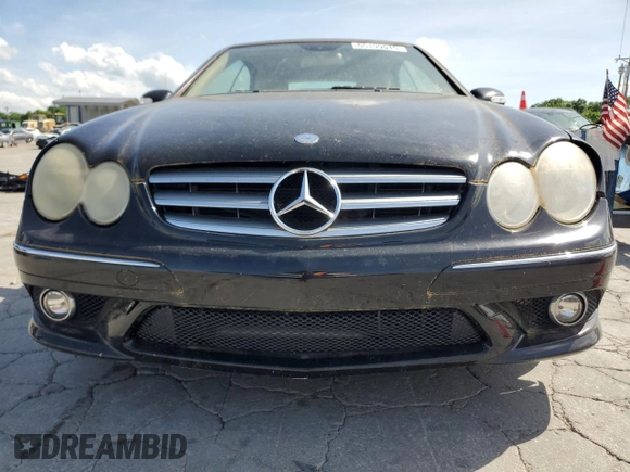 2009 Mercedes-Benz CLK 350 with VIN WDBTK56F99T107459, listed as a Copart auction lot 55199515 with 140,915 mi miles and Clean Title. Bid and sale history available at DreamBid. Image 5.