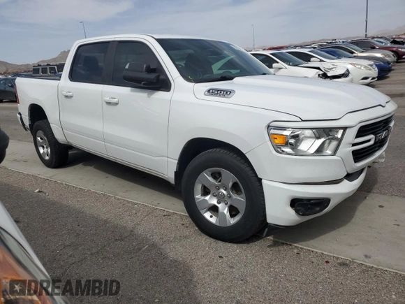 2020 Ram 1500 Big Horn z VIN 1C6SRFFT8LN397491, wystawiony jako Copart lot #55982305 z przebiegiem 74 639 mil mil oraz Szkoda całkowita • Salvage title. Historia ofert i sprzedaży dostępna na DreamBid. Obrazek 4.