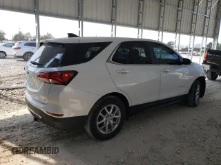 2023 Chevrolet Equinox LT with VIN 3GNAXKEG6PS195680, listed as a Copart auction lot 74998784 with 28,258 mi miles and Salvage Title. Bid and sale history available at carsss.com. Image 3.