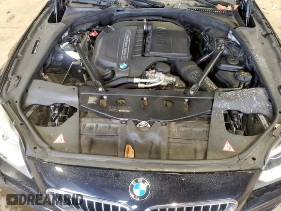 2015 BMW 6 Series 640i xDrive z VIN WBA6B8C58FD453159, wystawiony jako Copart lot #88931285 z przebiegiem 145 656 mil mil oraz Szkoda całkowita • Salvage title. Historia ofert i sprzedaży dostępna na DreamBid. Obrazek 11.