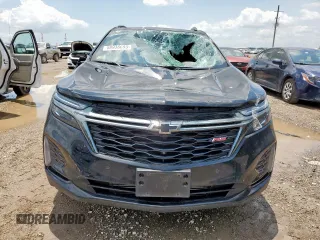 2023 Chevrolet Equinox RS with VIN 3GNAXMEG4PL230724, listed as a Copart auction lot 58936695 with 31,984 mi miles and Salvage title. Bid and sale history available at DreamBid. Image 5.
