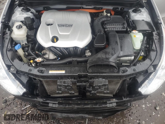 2012 Hyundai Sonata Hybrid with VIN KMHEC4A44CA020400, listed as a Copart auction lot 52800445 with 89,972 mi miles and Salvage Title. Bid and sale history available at DreamBid. Image 11.