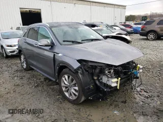 2021 Infiniti QX50 LUXE with VIN 3PCAJ5BB2MF112867, listed as a Copart auction lot 43270943 with 14,935 mi miles. Bid and sale history available at carsss.com. Image 4.