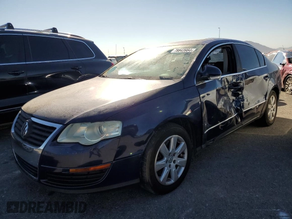 2006 Volkswagen Passat Lux z VIN WVWEK93C36P124094, wystawiony jako Copart lot #78843984 z przebiegiem 231 535 mil mil oraz Szkoda całkowita • Salvage title. Historia ofert i sprzedaży dostępna na DreamBid. Obrazek 1.