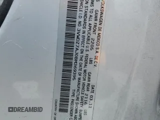 2011 Volkswagen Jetta SE with VIN 3VWDZ7AJ0BM369395, listed as a Copart auction lot 65157875 with 81,346 mi miles and Salvage title. Bid and sale history available at DreamBid. Image 13.
