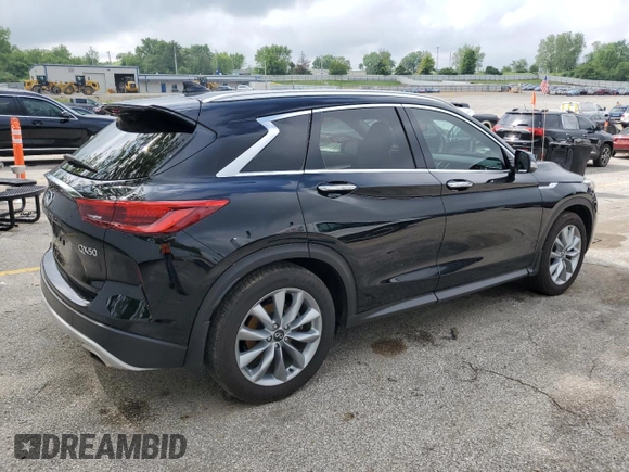 2021 Infiniti QX50 Luxe с VIN 3PCAJ5BB1MF104243, выставлен на аукционе Copart как лот 56525945 с пробегом 52 826 миль миль и Списание • Salvage title. История ставок и продаж доступна на DreamBid. Изображение 3.