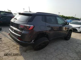 2024 Jeep Compass Trailhawk with VIN 3C4NJDDN8RT130513, listed as a Copart auction lot 59196375 with 1,845 mi miles and Salvage title. Bid and sale history available at DreamBid. Image 3.