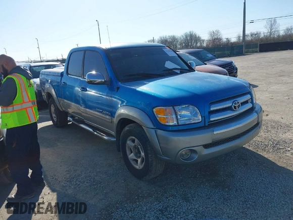 2004 Toyota Tundra SR5 with VIN 5TBET34184S444112, listed as a IAAI auction lot 41989446 with 249,820 mi miles and . Bid and sale history available at DreamBid. Image 1.