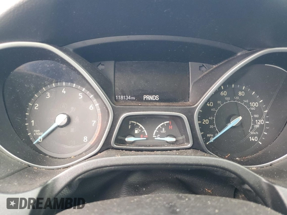2018 Ford Focus SE with VIN 1FADP3FE4JL224413, listed as a Copart auction lot 89377585 with 118,134 mi miles and Salvage title. Bid and sale history available at DreamBid. Image 9.