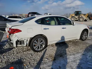2013 Infiniti M37 with VIN JN1BY1AR2DM600279, listed as a Copart auction lot 89216915 with Not Provided miles and Salvage Title. Bid and sale history available at carsss.com. Image 3.