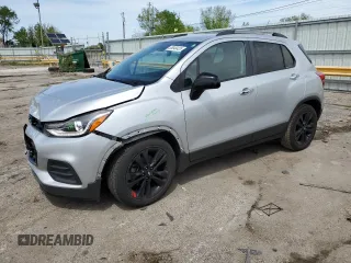 2019 Chevrolet Trax LT z VIN 3GNCJLSBXKL381637, wystawiony jako Copart lot #55840425 z przebiegiem 99 202 mil mil oraz Szkoda całkowita • Salvage title. Historia ofert i sprzedaży dostępna na DreamBid. Obrazek 1.