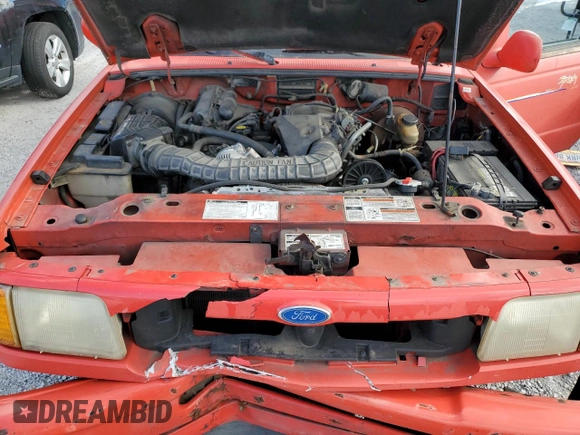 1993 Ford Ranger Splash with VIN 1FTCR10X6PPB67065, listed as a Copart auction lot 75532034 with 408,030 mi miles and Salvage Title. Bid and sale history available at DreamBid. Image 11.