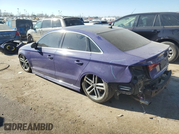 2017 Audi A3 Sedan Premium Plus with VIN WAUJ8GFF6H1040703, listed as a Copart auction lot 42484404 with 103,582 mi miles. Bid and sale history available at carsss.com. Image 2.