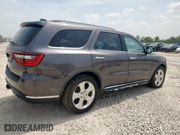 2014 Dodge Durango SXT with VIN 1C4RDHAG7EC594677, listed as a Copart auction lot 63401865 with 178,912 mi miles and Clean title. Bid and sale history available at DreamBid. Image 3.