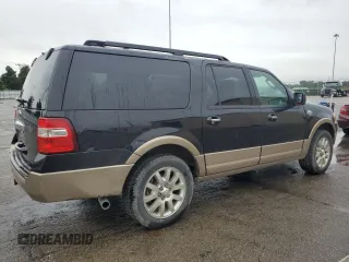 2012 Ford Expedition Max King Ranch with VIN 1FMJK1J52CEF64587, listed as a Copart auction lot 61662885 with 117,375 mi miles and Clean title. Bid and sale history available at DreamBid. Image 3.