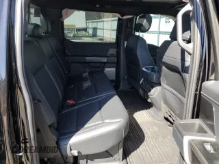 2024 Ford F-150 XLT with VIN 1FTFW3LD5RFB53704, listed as a Copart auction lot 49791305 with 5,972 mi miles and Salvage Title. Bid and sale history available at carsss.com. Image 10.
