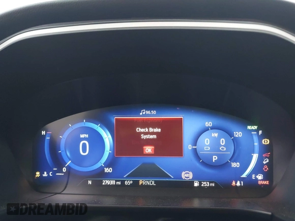 2020 Ford Escape SE Sport Hybrid with VIN 1FMCU0BZ6LUC52910, listed as a IAAI auction lot 41316055 with 279,311 mi miles and . Bid and sale history available at carsss.com. Image 7.