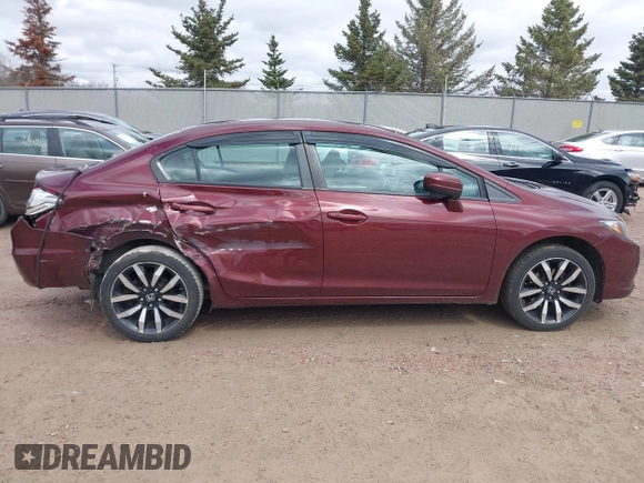 2014 Honda Civic EX-L with VIN 19XFB2F98EE049497, listed as a IAAI auction lot 42011129 with 132,580 mi miles and . Bid and sale history available at DreamBid. Image 13.