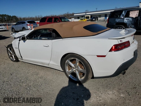 2014 Chevrolet Camaro LT z VIN 2G1FC3D33E9181933, wystawiony jako Copart lot #86049524 z przebiegiem Nie podano mil oraz Szkoda całkowita • Salvage title. Historia ofert i sprzedaży dostępna na DreamBid. Obrazek 2.