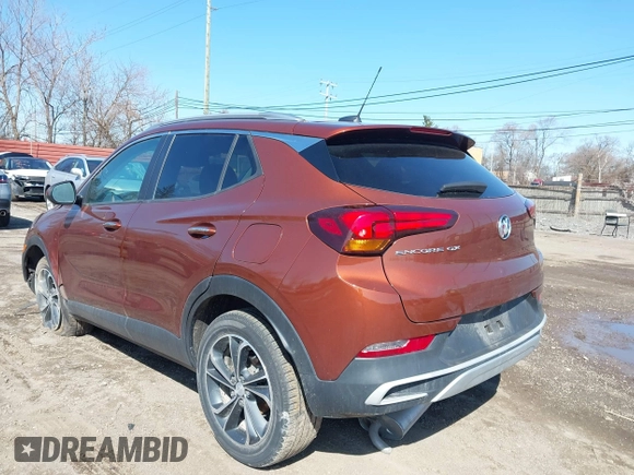 2021 Buick Encore GX Select with VIN KL4MMDSLXMB066791, listed as a IAAI auction lot 41966415 with 40,146 mi miles and . Bid and sale history available at DreamBid. Image 3.