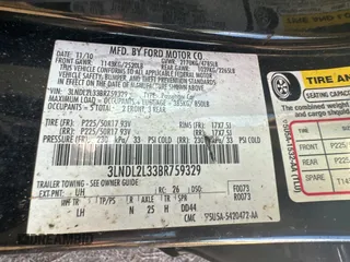 2011 Lincoln MKZ Hybrid with VIN 3LNDL2L33BR759329, listed as a Copart auction lot 87471614 with 131,927 mi miles and Clean Title. Bid and sale history available at carsss.com. Image 10.