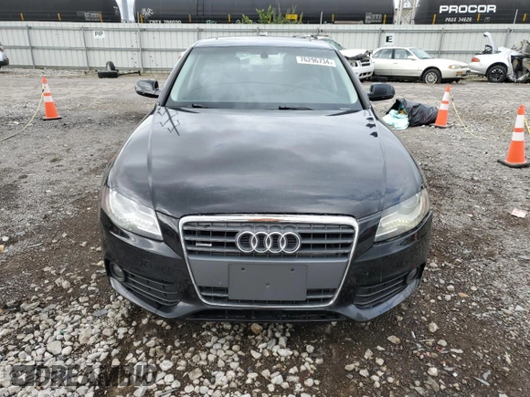 2011 Audi A4 2.0T Premium Plus with VIN WAUHFAFLXBN013009, listed as a Copart auction lot 76296734 with 107,258 mi miles and Clean Title. Bid and sale history available at carsss.com. Image 5.