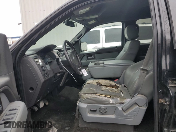 2012 Ford F-150 XL with VIN 1FTFW1CF2CFB20947, listed as a Copart auction lot 51259415 with 262,546 mi miles and Salvage Title. Bid and sale history available at carsss.com. Image 7.