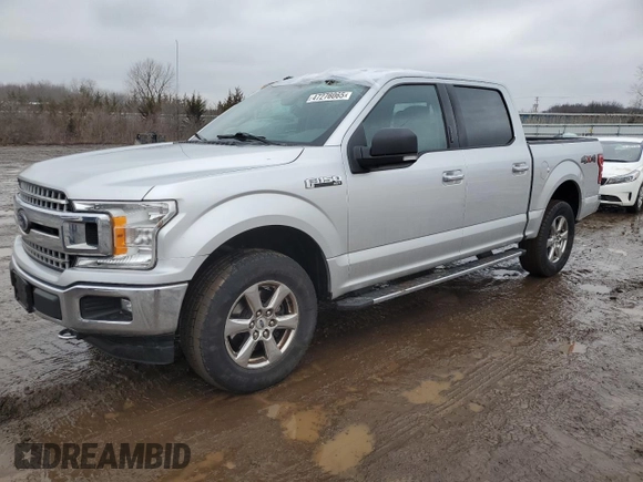 2019 Ford F-150 XL with VIN 1FTEW1EB8KFC61719, listed as a Copart auction lot 47276065 with 160,016 mi miles and Salvage Title. Bid and sale history available at DreamBid. Image 1.