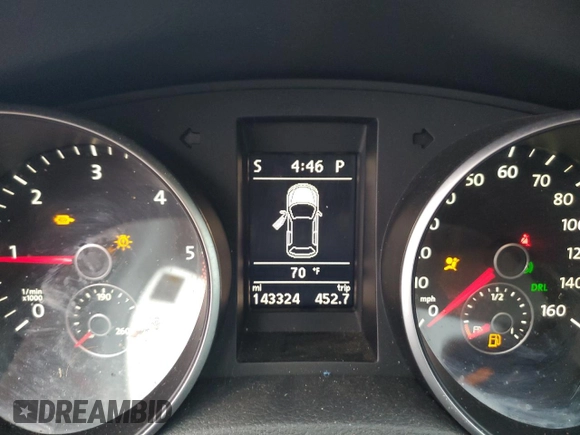 2014 Volkswagen Golf TDI w/Sunroof & Nav z VIN WVWDM7AJ8EW003755, wystawiony jako Copart lot #79718424 z przebiegiem 143 324 mil mil oraz Szkoda całkowita • Salvage title. Historia ofert i sprzedaży dostępna na DreamBid. Obrazek 9.