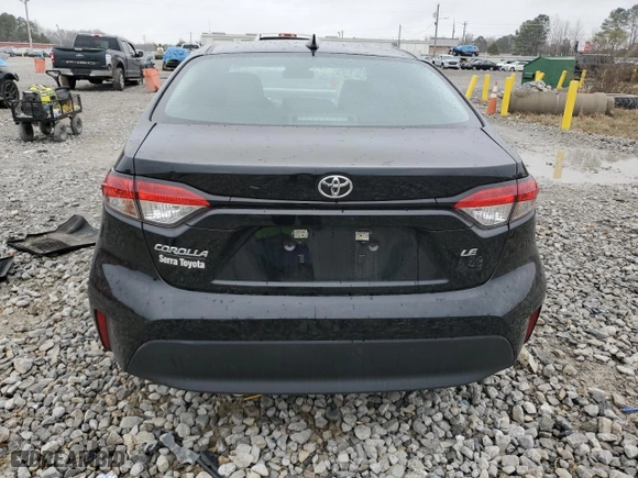 2024 Toyota Corolla LE with VIN 5YFB4MDE1RP154990, listed as a Copart auction lot 44144215 with 20,741 mi miles and Salvage Title. Bid and sale history available at carsss.com. Image 6.
