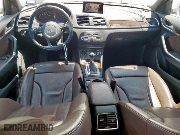 2016 Audi Q3 Premium Plus with VIN WA1EFCFS0GR019940, listed as a Copart auction lot 63771625 with 98,591 mi miles and Salvage title. Bid and sale history available at DreamBid. Image 8.