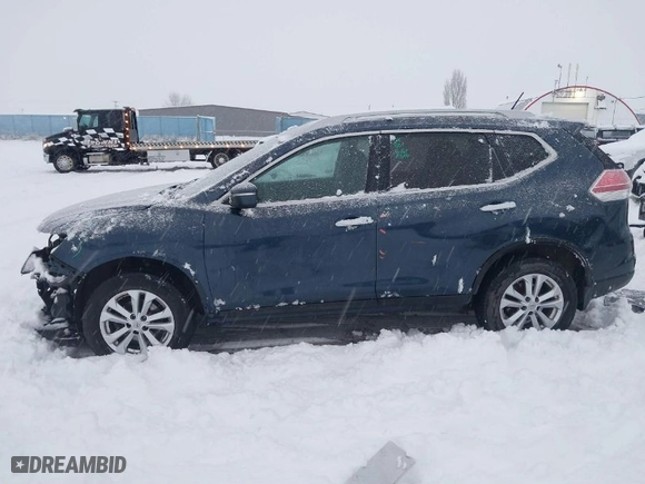 2015 Nissan Rogue SL with VIN 5N1AT2MVXFC828878, listed as a IAAI auction lot 41237475 with 113584 miles. Bid and sale history available at carsss.com. Image 15.