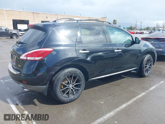 2011 Nissan Murano LE with VIN JN8AZ1MU3BW062834, listed as a IAAI auction lot 42127477 with 187,584 mi miles and . Bid and sale history available at carsss.com. Image 4.