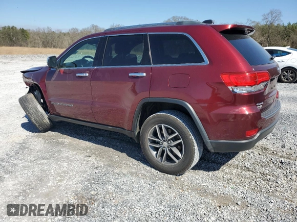 2018 Jeep Grand Cherokee Limited with VIN 1C4RJFBG8JC324928, listed as a Copart auction lot 48855095 with 72,983 mi miles and Salvage Title. Bid and sale history available at DreamBid. Image 2.