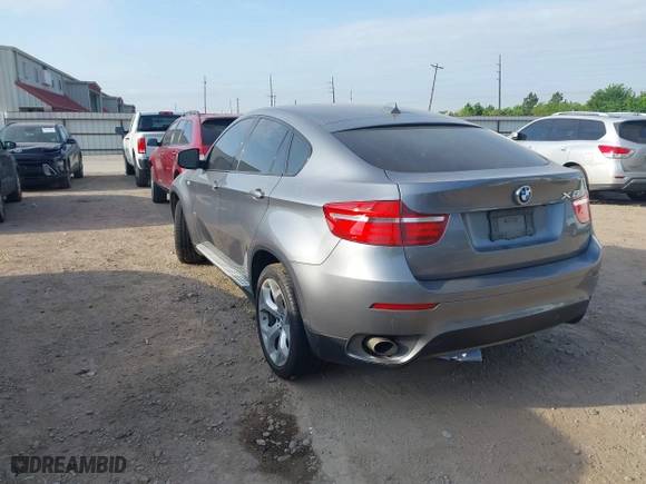 2014 BMW X6 xDrive35i with VIN 5UXFG2C58E0H11141, listed as a IAAI auction lot 42050279 with 191,119 mi miles. Bid and sale history available at carsss.com. Image 3.
