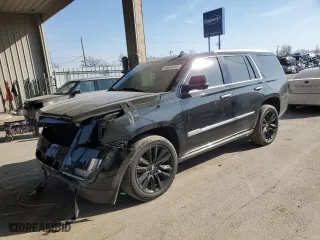 2020 Cadillac Escalade Premium Luxury with VIN 1GYS4CKJ6LR223674, listed as a Copart auction lot 48649295 with 52,324 mi miles and Salvage Title. Bid and sale history available at carsss.com. Image 1.
