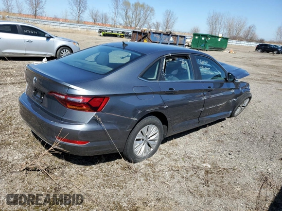 2019 Volkswagen Jetta S with VIN 3VWC57BU7KM074052, listed as a Copart auction lot 56577335 with Not provided miles and Non repairable. Bid and sale history available at DreamBid. Image 3.