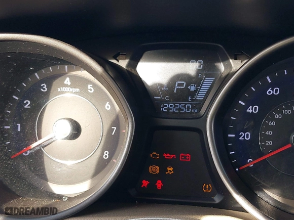 2016 Hyundai Elantra GL with VIN 5NPDH4AE0GH717281, listed as a IAAI auction lot 41773959 with 129,250 mi miles. Bid and sale history available at carsss.com. Image 15.