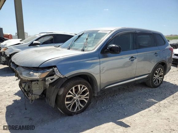 2017 Mitsubishi Outlander ES with VIN JA4AD2A32HZ057380, listed as a Copart auction lot 53488805 with 197,618 mi miles and Clean Title. Bid and sale history available at carsss.com. Image 1.