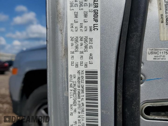 2014 Jeep Patriot Sport with VIN 1C4NJPBA7ED626856, listed as a Copart auction lot 65172995 with 95,230 mi miles and Clean title. Bid and sale history available at DreamBid. Image 13.