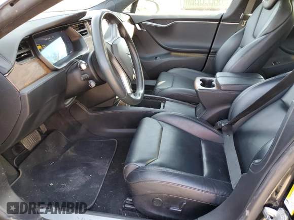 2019 Tesla Model S 75D with VIN 5YJSA1E21KF311317, listed as a Copart auction lot 53268765 with 81,898 mi miles and Salvage title. Bid and sale history available at DreamBid. Image 7.