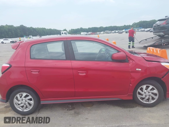 2021 Mitsubishi Mirage ES with VIN ML32AUHJ8MH005953, listed as a IAAI auction lot 42484093 with 62,852 mi miles and . Bid and sale history available at DreamBid. Image 13.