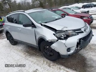 2015 Toyota RAV4 LE with VIN 2T3BFREV1FW242591, listed as a IAAI auction lot 41474610 with 107,577 mi miles. Bid and sale history available at carsss.com. Image 1.