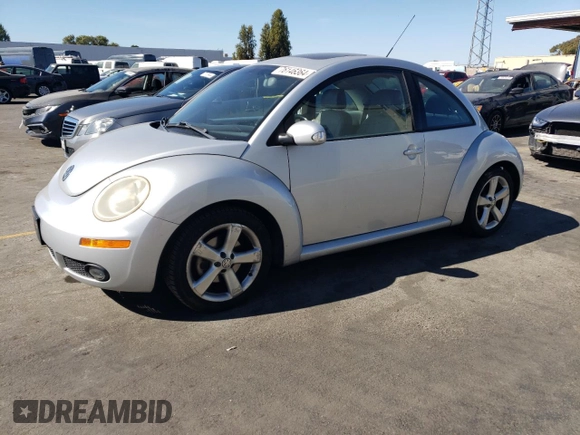 2007 Volkswagen Beetle with VIN 3VWSG31C97M510138, listed as a Copart auction lot 76146364 with 106,164 mi miles and Salvage Title. Bid and sale history available at DreamBid. Image 1.