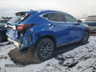 2023 Lexus NX with VIN 2T2GKCEZ7PC011798, listed as a Copart auction lot 88034825 with 0 mi miles and Salvage Title. Bid and sale history available at carsss.com. Image 3.