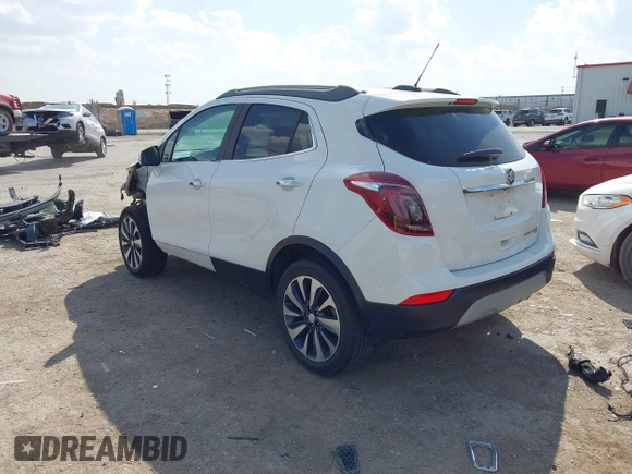 2019 Buick Encore Essence with VIN KL4CJGSM6KB892999, listed as a IAAI auction lot 41876481 with 98,866 mi miles. Bid and sale history available at carsss.com. Image 3.