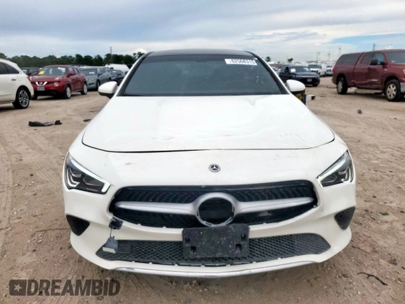 2021 Mercedes-Benz CLA 250 with VIN W1K5J4HBXMN148056, listed as a Copart auction lot 62568315 with 53,904 mi miles and Clean title. Bid and sale history available at DreamBid. Image 5.